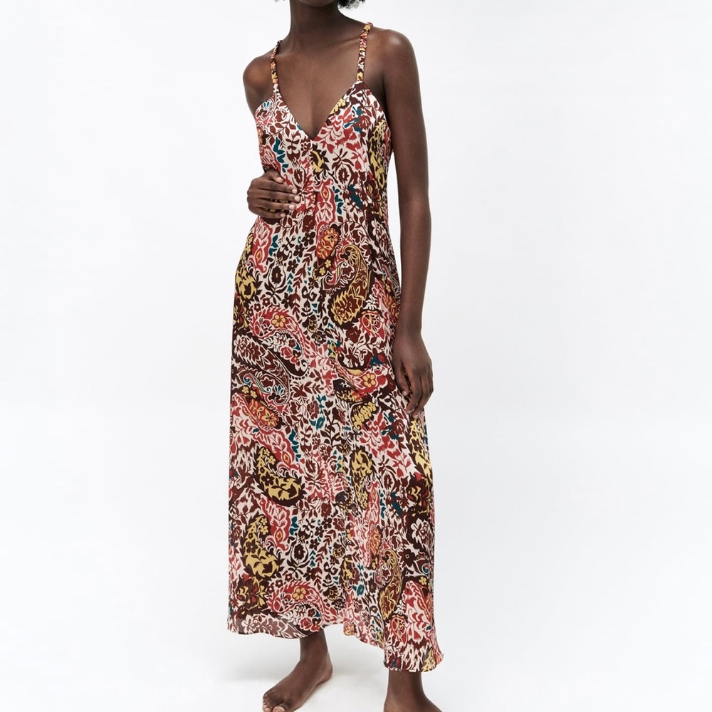 Printed Maxi dress